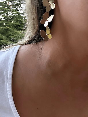 Aros cascada Mariposas 