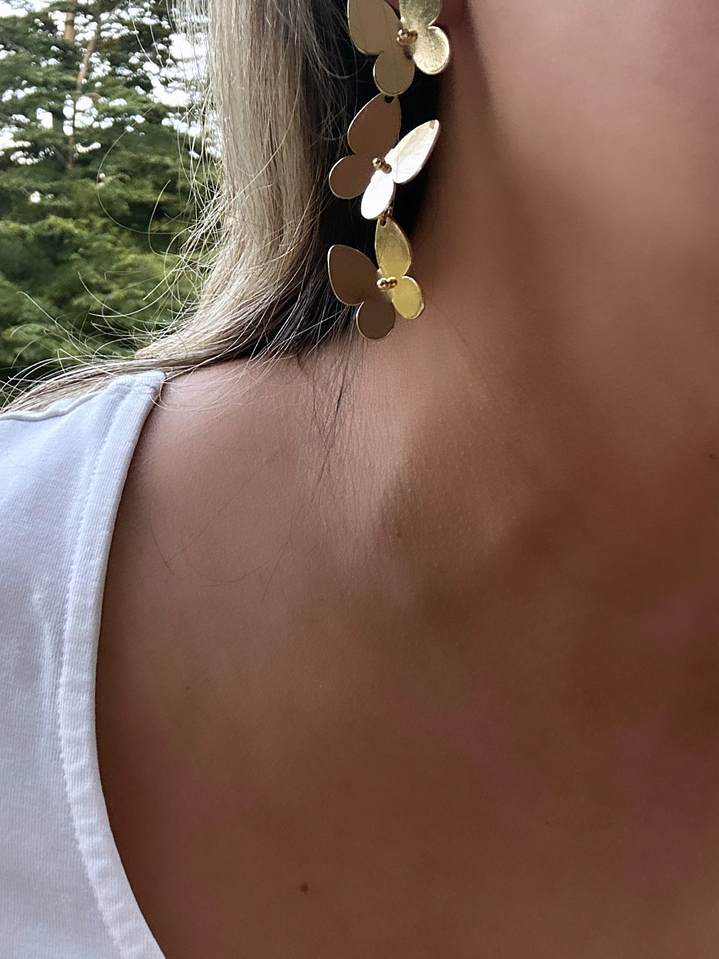 Aros cascada Mariposas  1