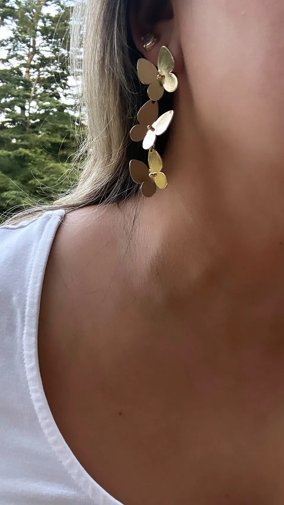 Aros cascada Mariposas  1
