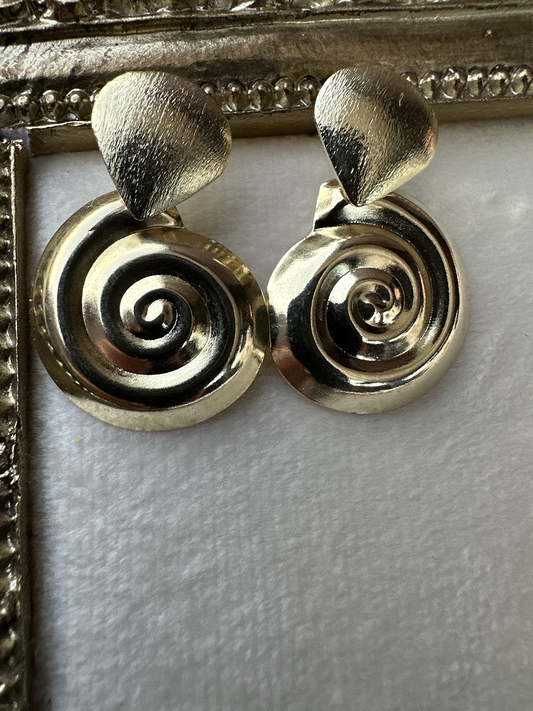 Aros caracola colgantes  3