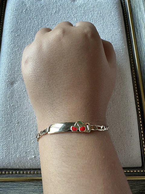 Pulsera Cerezas Niña 