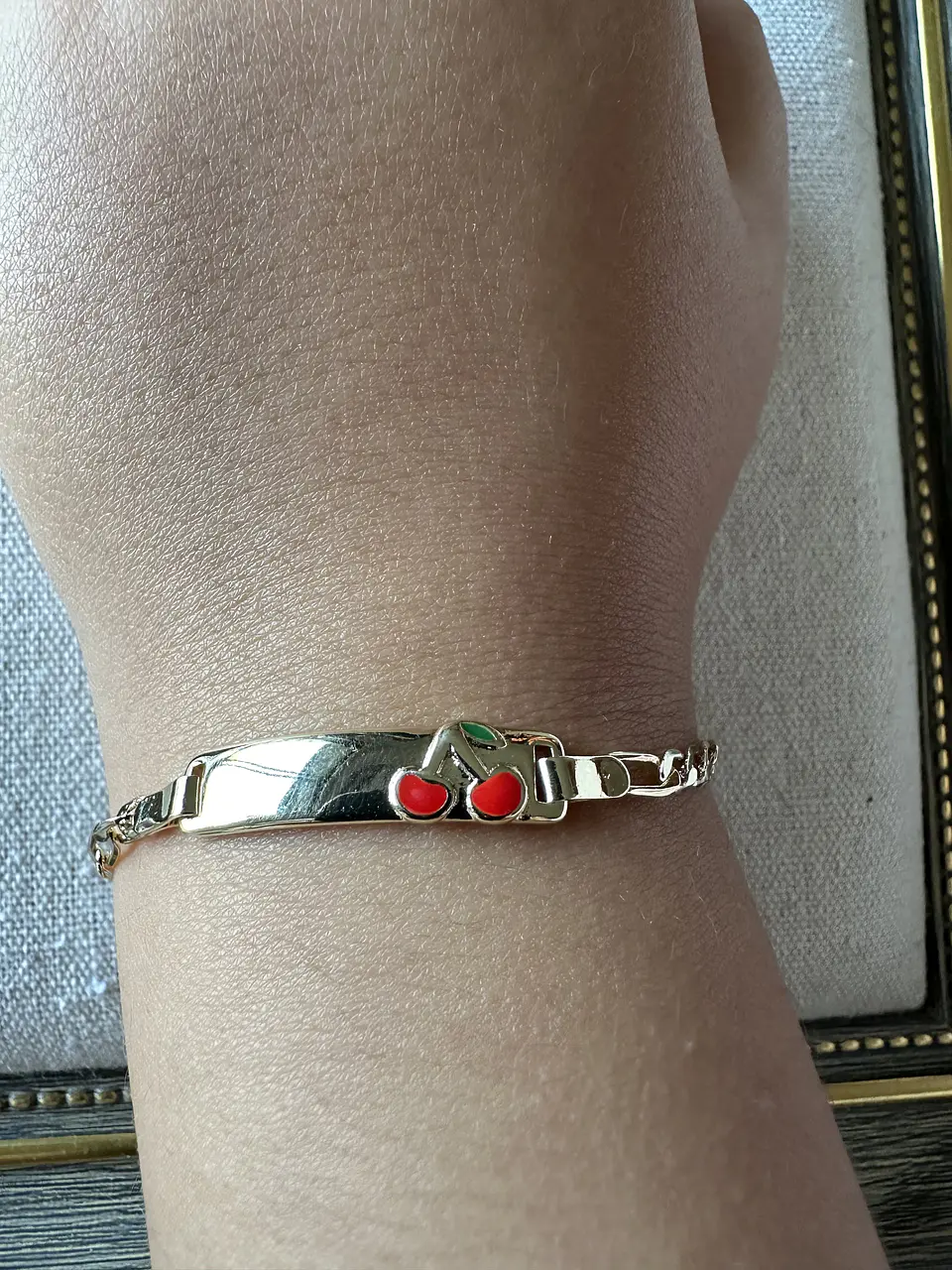 Pulsera Cerezas Niña  3