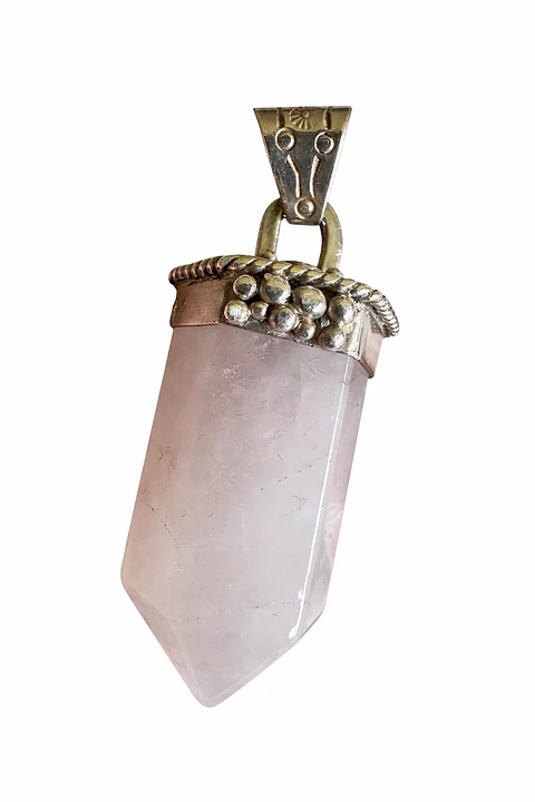 Colgante Cuarzo Rosa XL