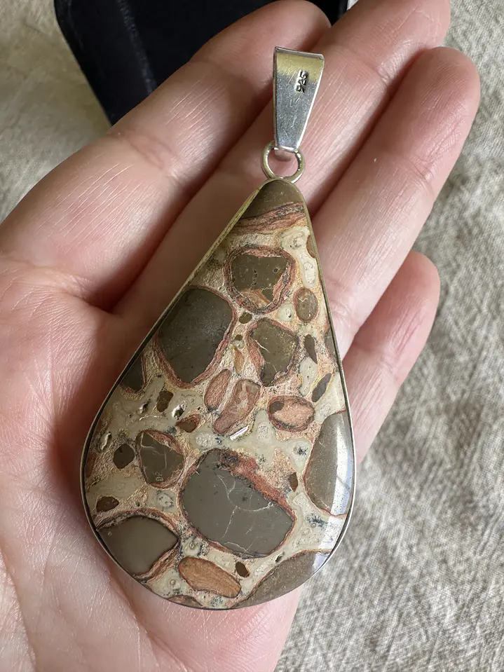 Colgante Jaspe Leopardita 2