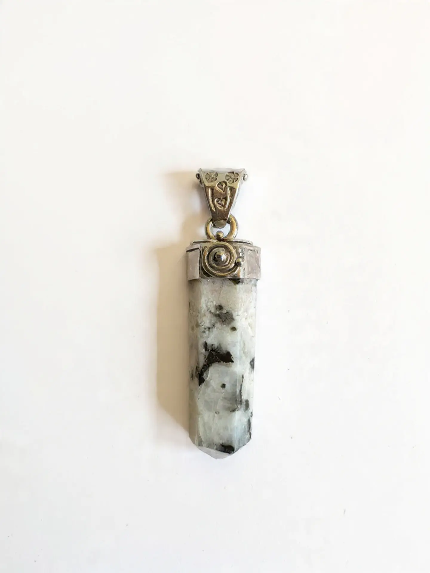 Colgante Piedra Luna Arcoíris 1