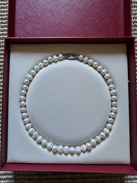 Collar de perlas barrocas