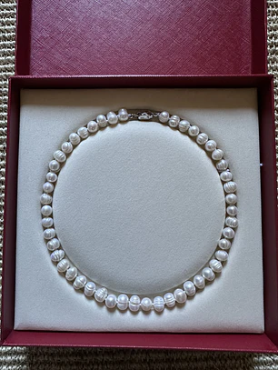 Collar de perlas barrocas