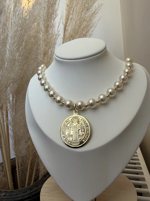 Collar perlas San Benito