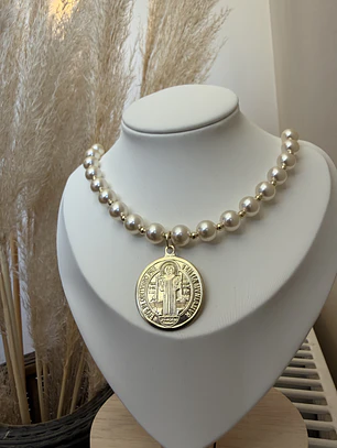 Collar perlas San Benito