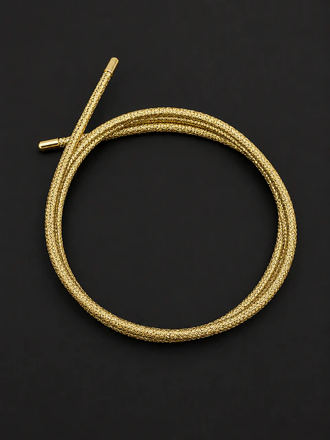 collar imán dorado