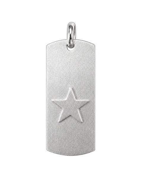 Placa Plata Estrella