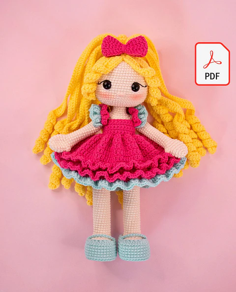 Mariana: Patrón Crochet / Español y Portugués