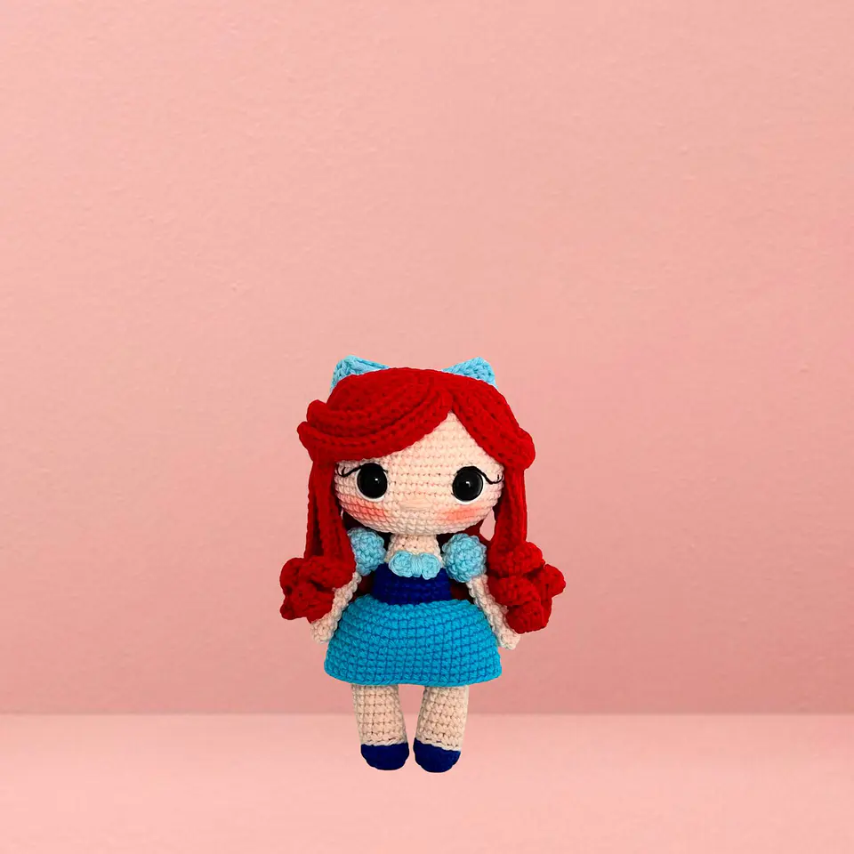 Princess Ariel: Crochet Pattern / Spanish 2