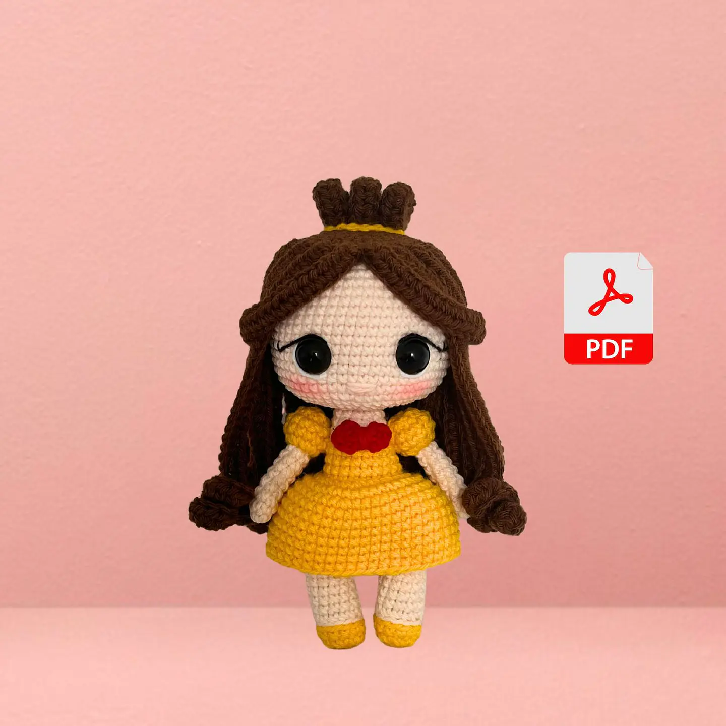 Princesa Bella: Patrón Crochet / Español 1