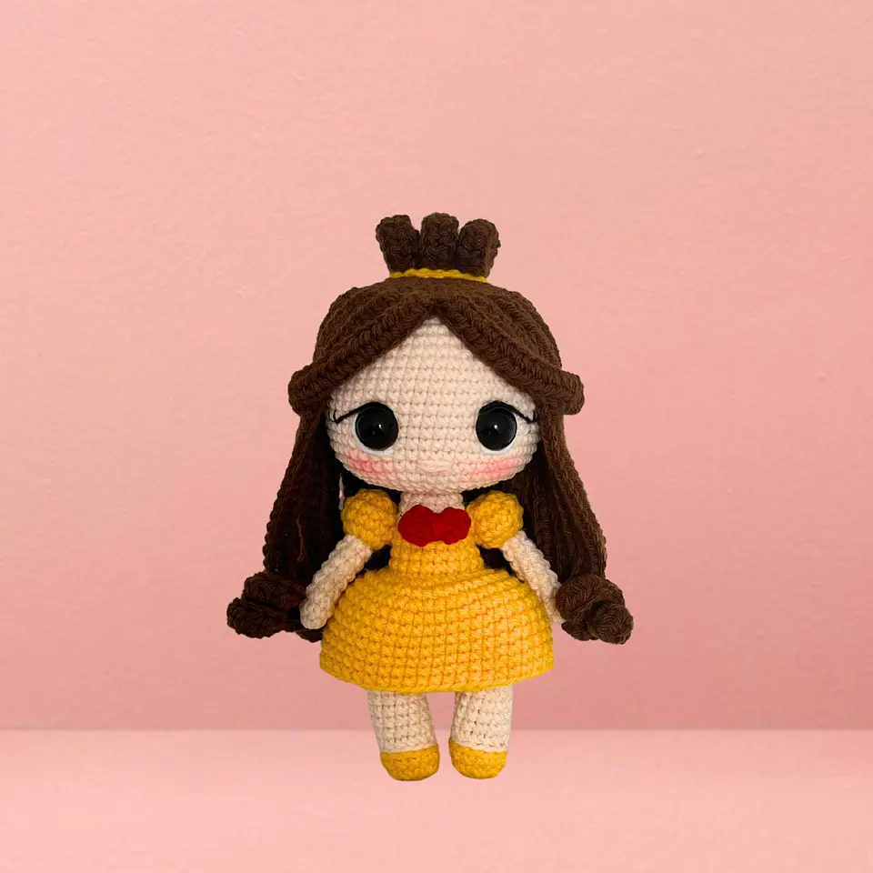 Princesa Bella: Patrón Crochet / Español 2