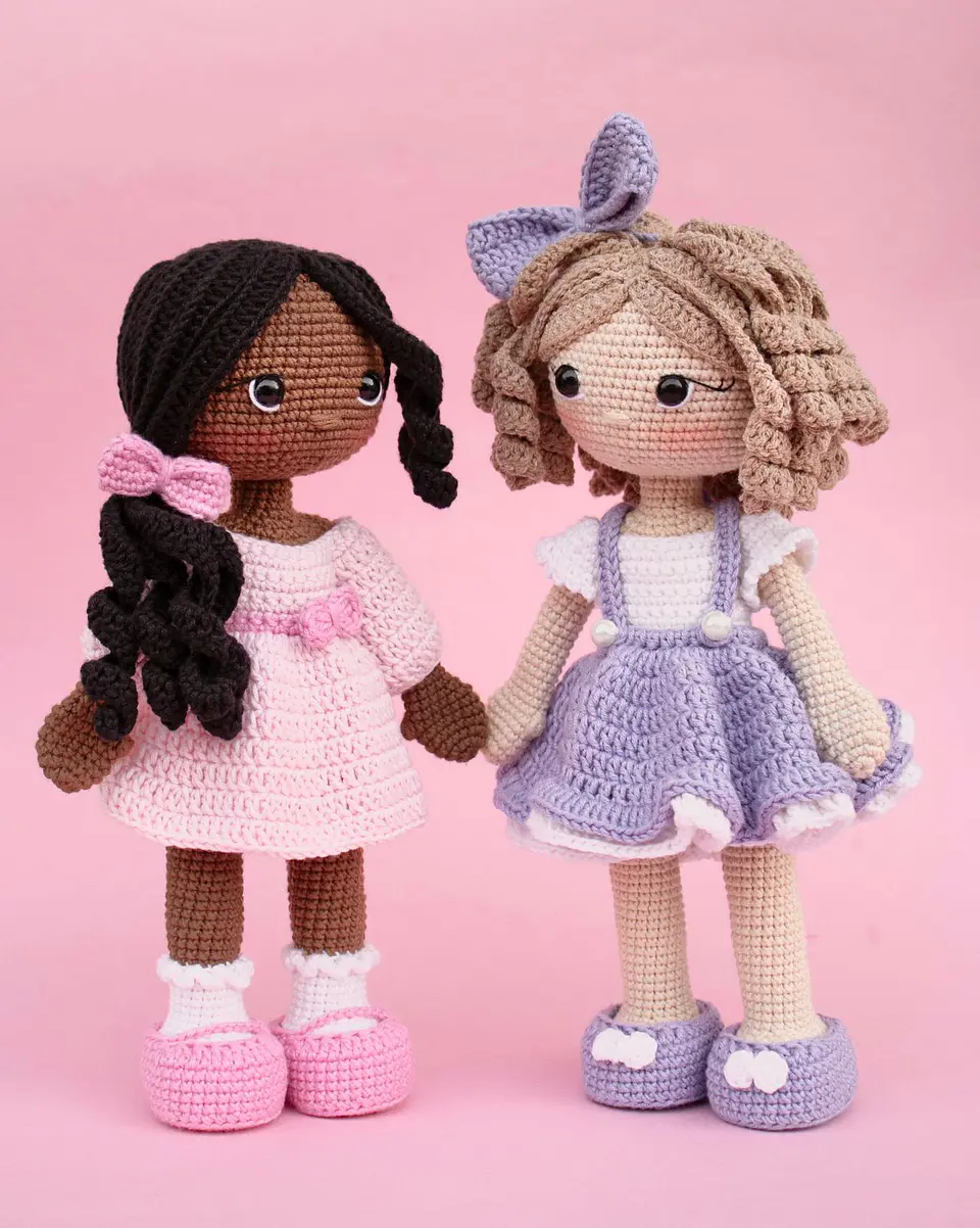 Colección Mejores Amigas / 4 patrones en español  8