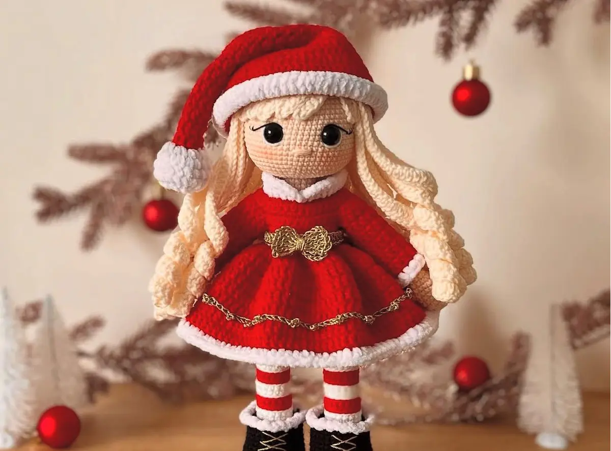 Muñecas navideñas
