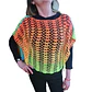 Polera calada Flowers Vivid - Miniatura 1