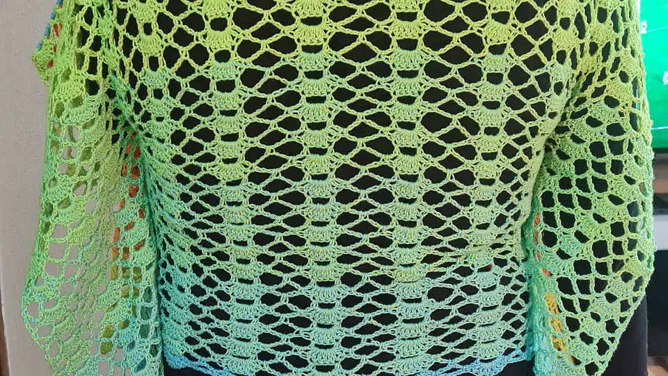Polera calada Flowers Vivid 2