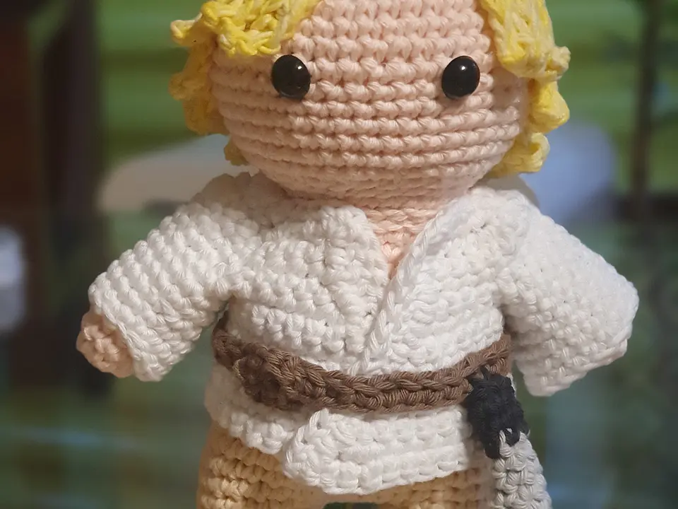 Luke Skywalker Amigurumi 1