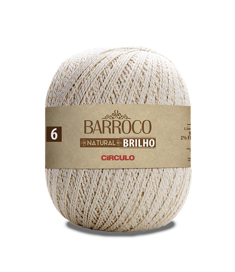 Barroco Natural Brillo Grosor 6