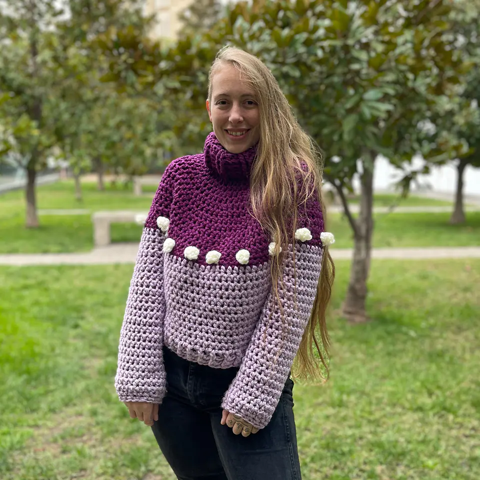 Patrón Sweater Oversize Aurora  1