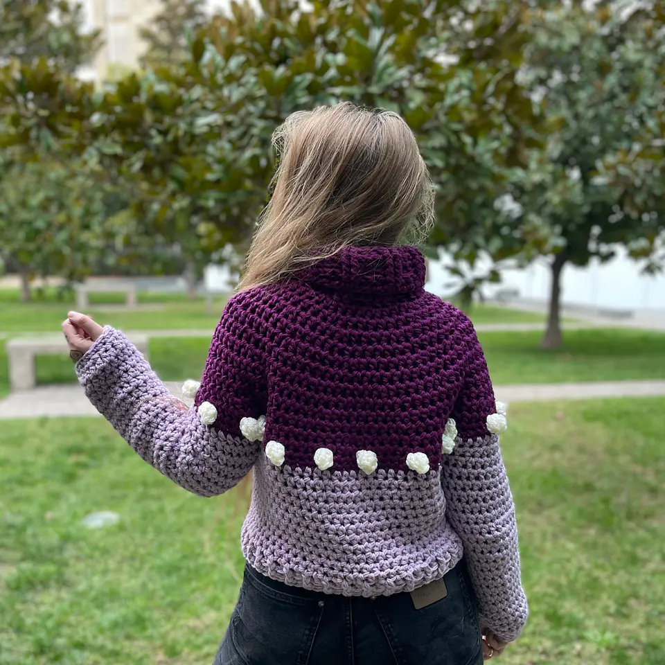 Patrón Sweater Oversize Aurora  2