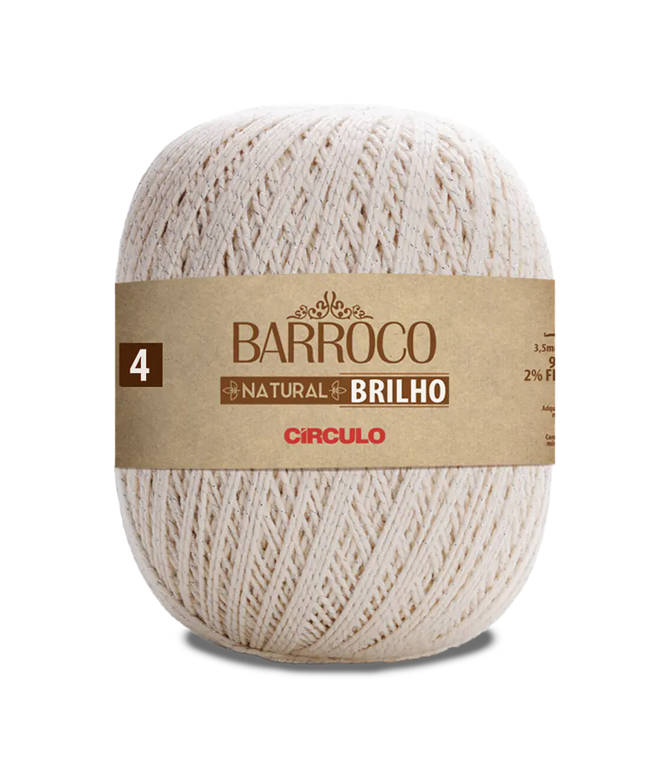 Barroco Natural Brillo Grosor 4 2