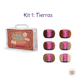 Maletita kits algodón mercerizado Amigurumi Círculo