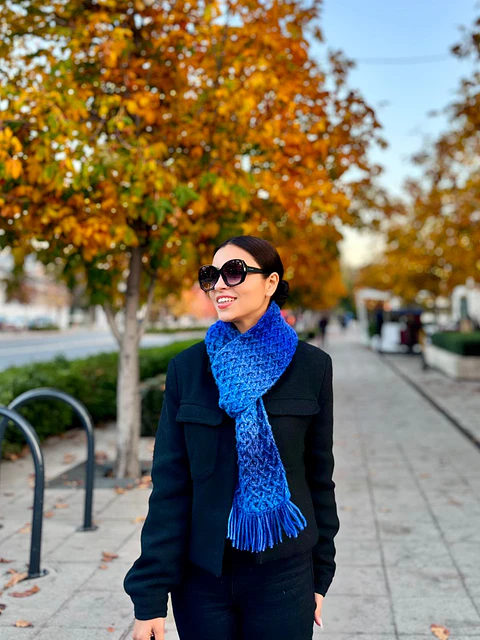 Patrón Fantastic Scarf