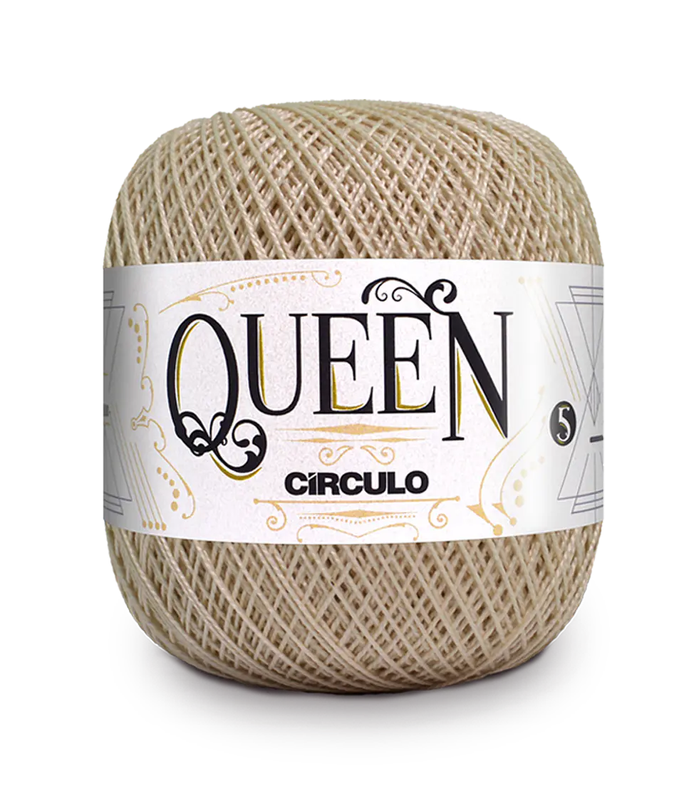 Queen, Algodón mercerizado egipcio de Círculo 8