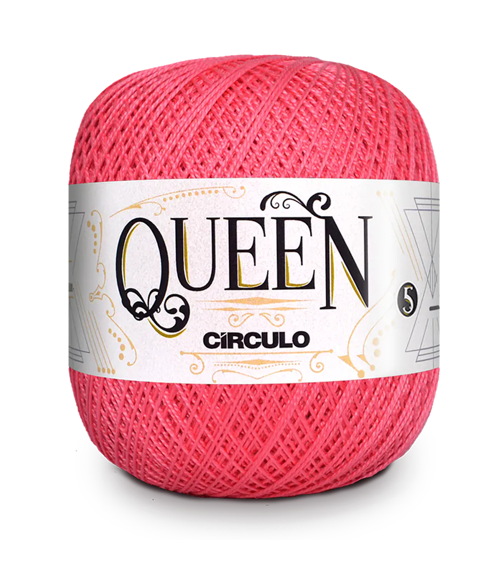 Queen, Algodón mercerizado egipcio de Círculo 10