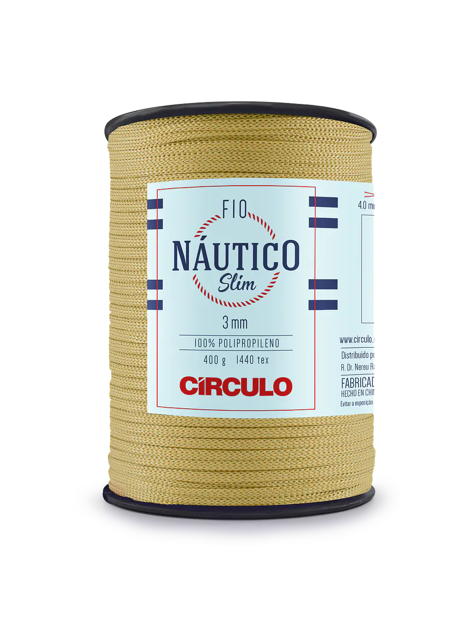 Hilo Nautico Slim 3 mm Círculo 4