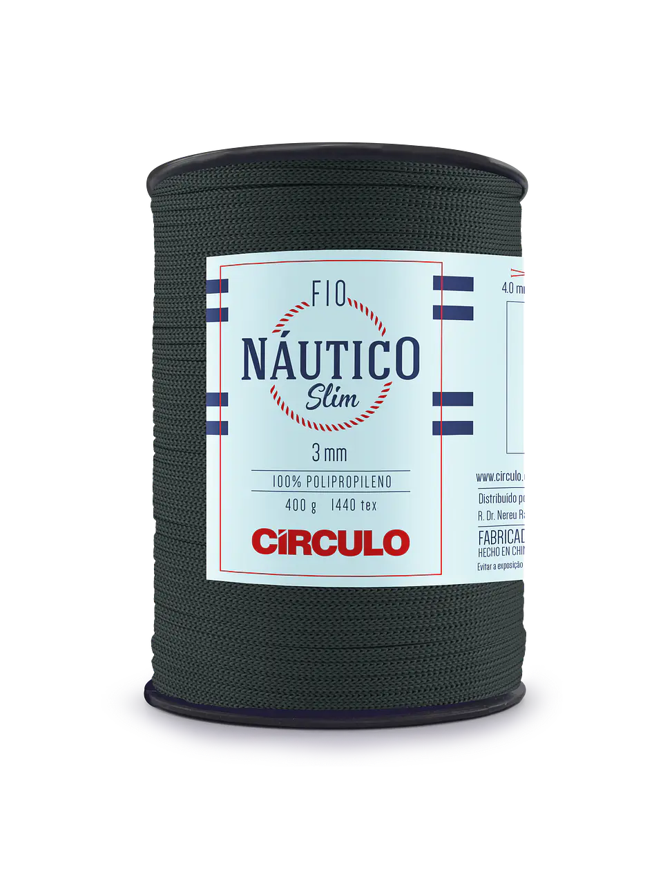 Hilo Nautico Slim 3 mm Círculo 5