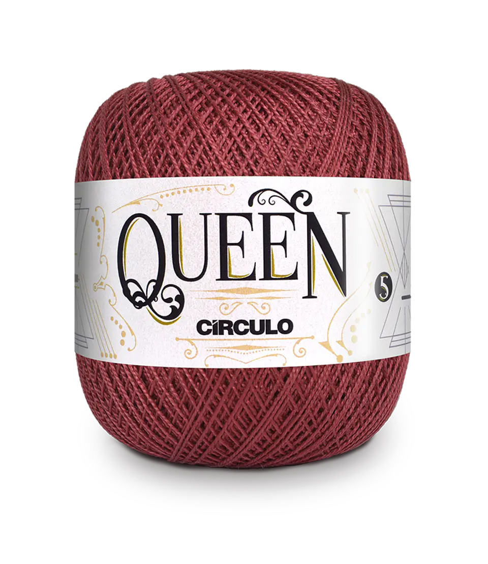 Queen, Algodón mercerizado egipcio de Círculo 15