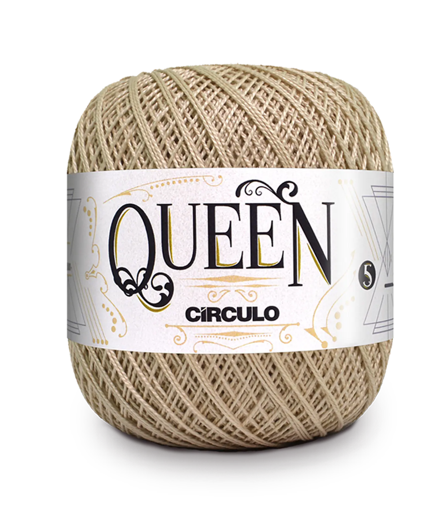 Queen, Algodón mercerizado egipcio de Círculo 16