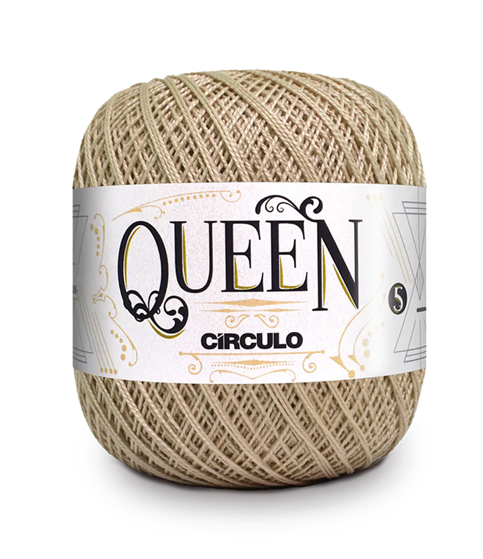 Queen, Algodón mercerizado egipcio de Círculo 16