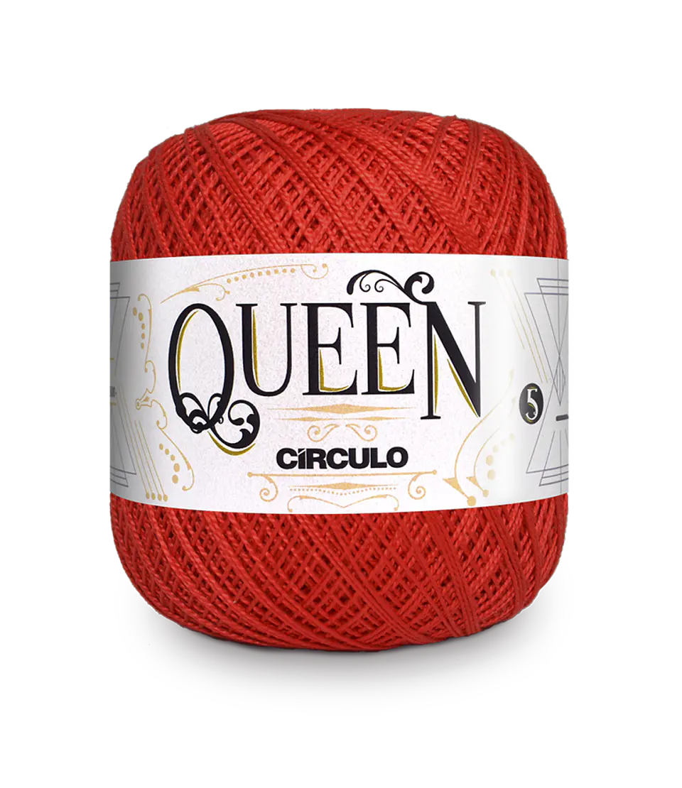 Queen, Algodón mercerizado egipcio de Círculo 17