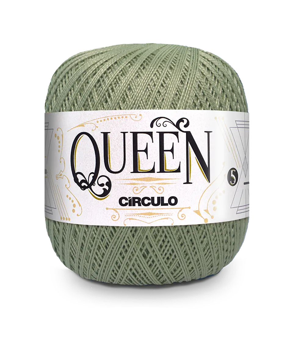 Queen, Algodón mercerizado egipcio de Círculo 18