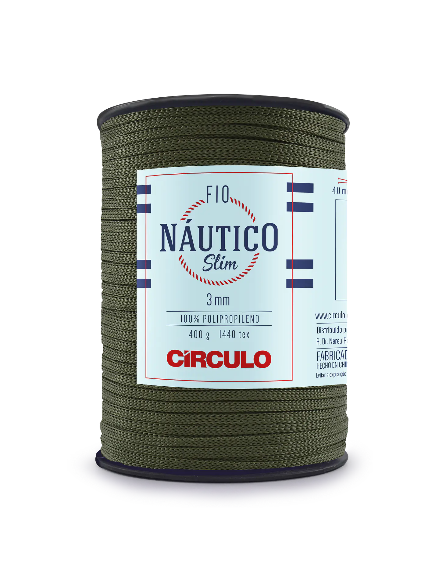 Hilo Nautico Slim 3 mm Círculo 10