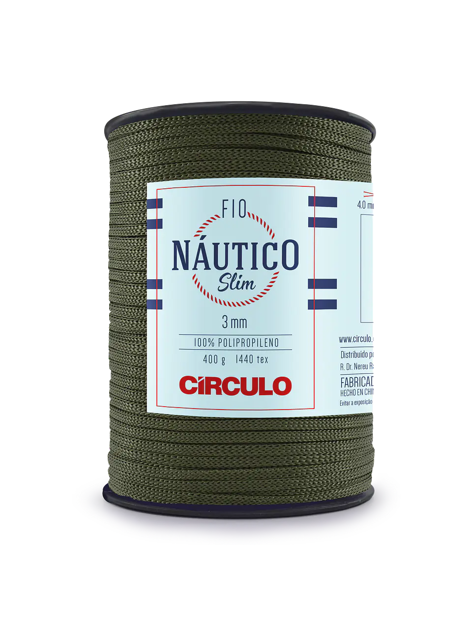 Hilo Nautico Slim 3 mm Círculo 10