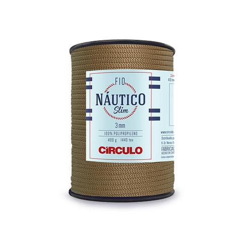 Hilo Nautico Slim 3 mm Círculo