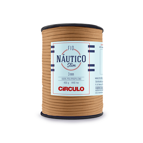 Hilo Nautico Slim 3 mm Círculo