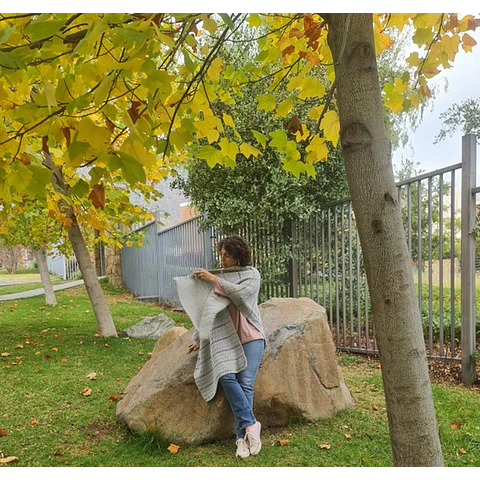 Patrón Ruana de Otoño
