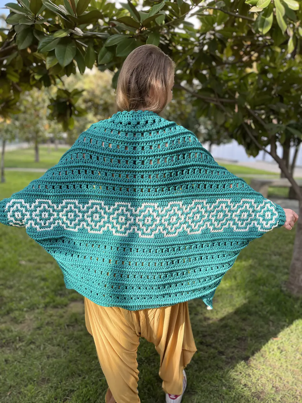 Kit cardigan akasha 1