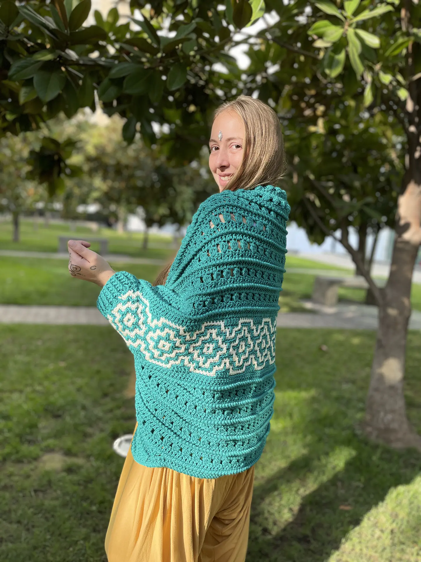 Kit cardigan akasha 2