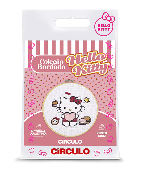 Kit de Bordado dulces Hello Kitty