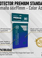 Protectores PREMIUM Standard 66x91mm color Azul - Miniatura 1