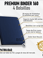 Carpeta Premium | TOPDECK 160 color Azul - Miniatura 1