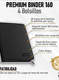 Carpeta Premium | TOPDECK 160 color Negro - Miniatura 1